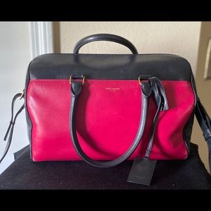 Saint Laurent 2 Tone 12 Hour Duffle